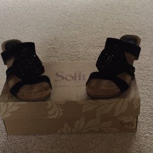 Sofft Vassy Black Sandals
